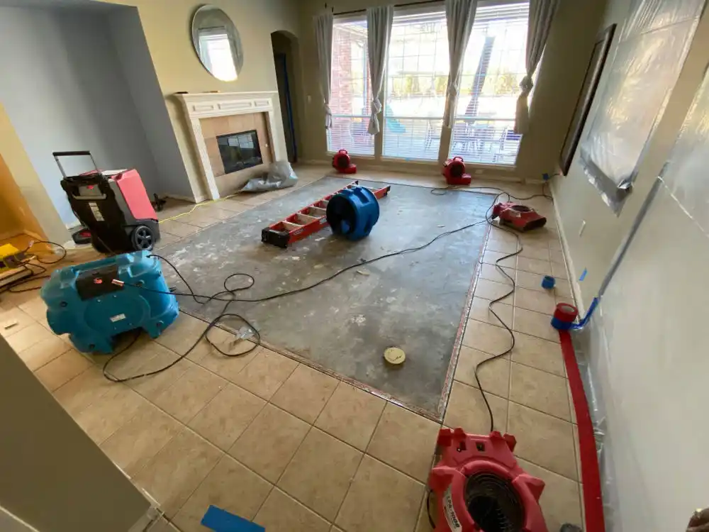 water damage restoration service Tamms